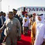 President-Bio-Arrives-Doha-for-a-State-Visit-to-Qatar